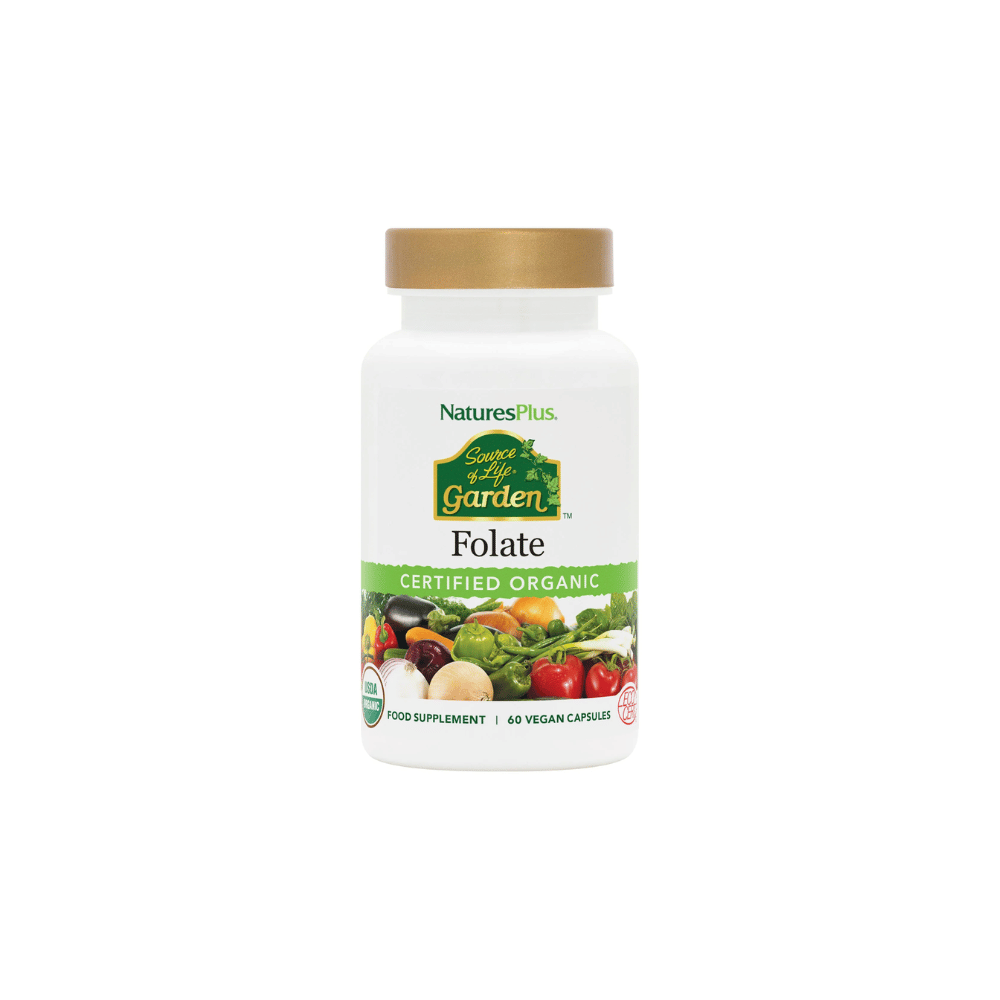 NaturesPlus Source of Life® Garden Folate Capsules 60's- Lillys Pharmacy and Health Store