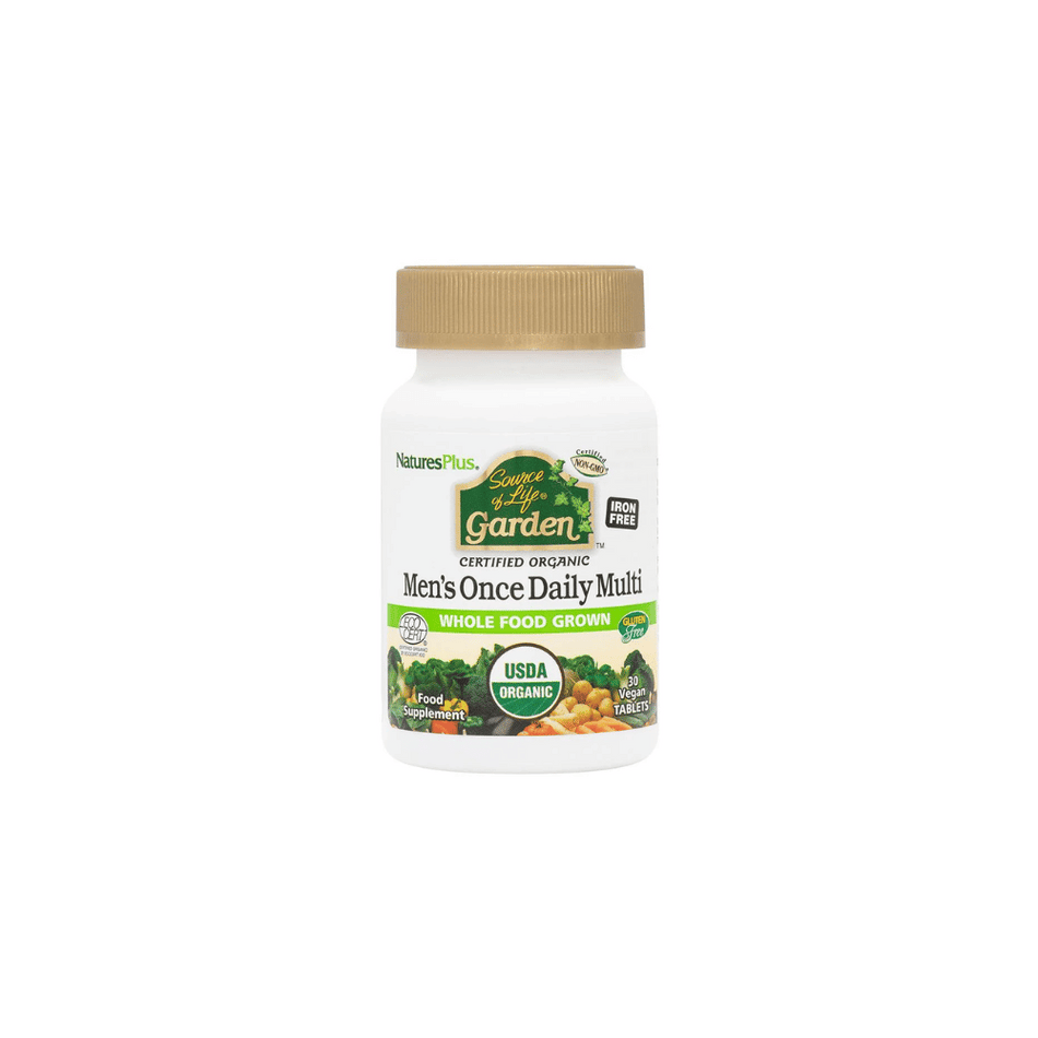 NaturesPlus Source of Life® Garden Men's Once Daily Multivitamin Tablets 30's- Lillys Pharmacy and Health Store