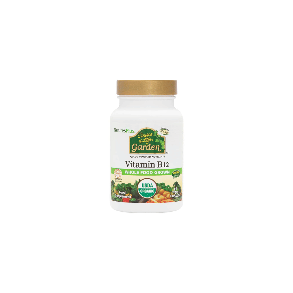 NaturesPlus Source of Life® Garden Vitamin B12 Capsules 60's- Lillys Pharmacy and Health Store