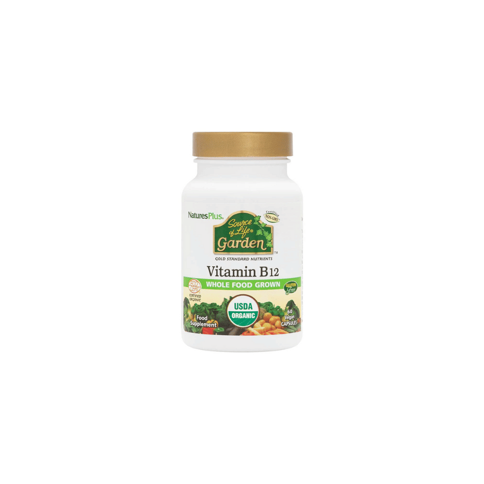 NaturesPlus Source of Life® Garden Vitamin B12 Capsules 60's- Lillys Pharmacy and Health Store