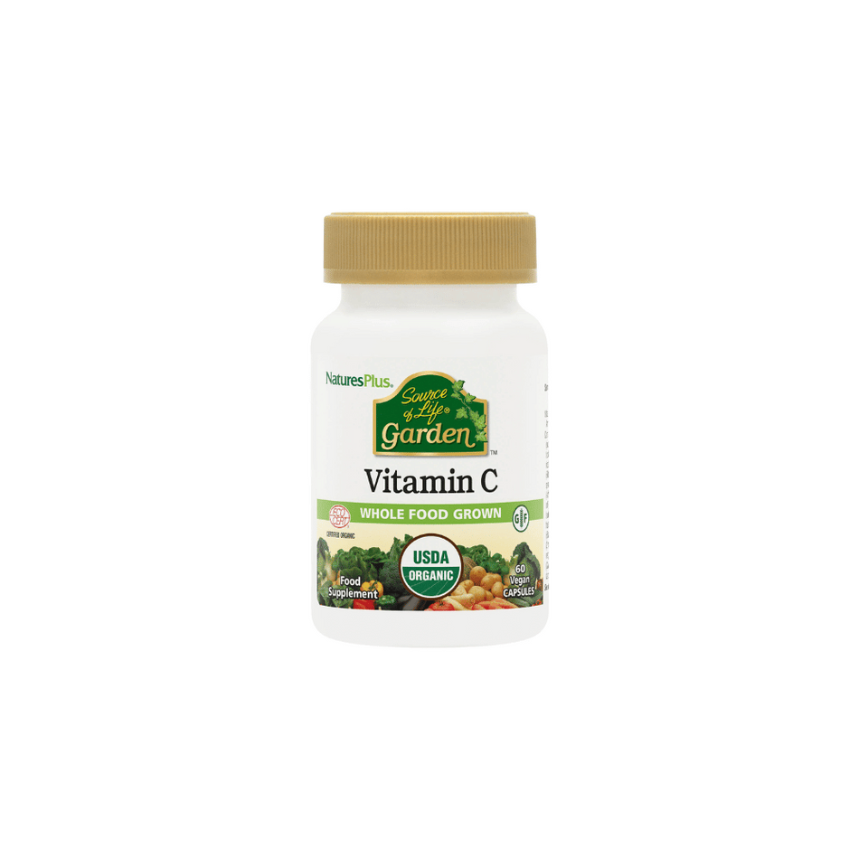 NaturesPlus Source of Life® Garden Vitamin C 500 mg Capsules 60's- Lillys Pharmacy and Health Store