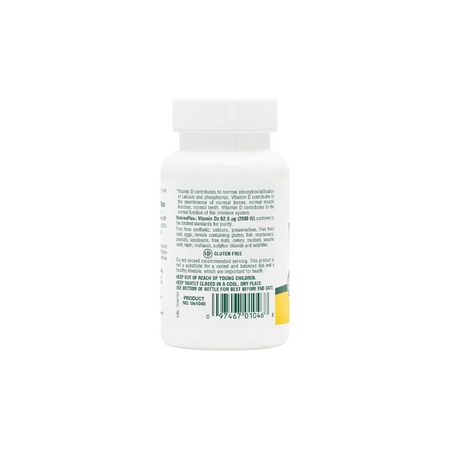 NaturesPlus Vitamin D3 2500 IU Softgels 90's- Lillys Pharmacy and Health Store