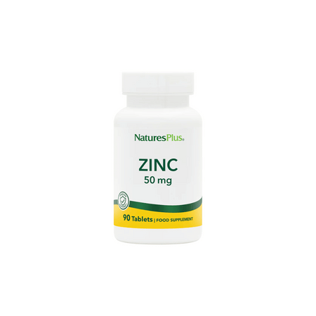 NaturesPlus Zinc 50 mg Tablets 90's- Lillys Pharmacy and Health Store