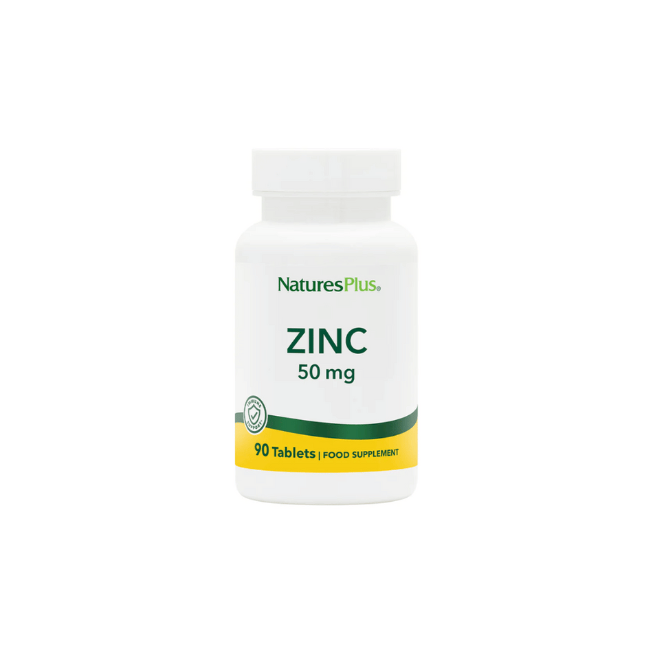 NaturesPlus Zinc 50 mg Tablets 90's- Lillys Pharmacy and Health Store