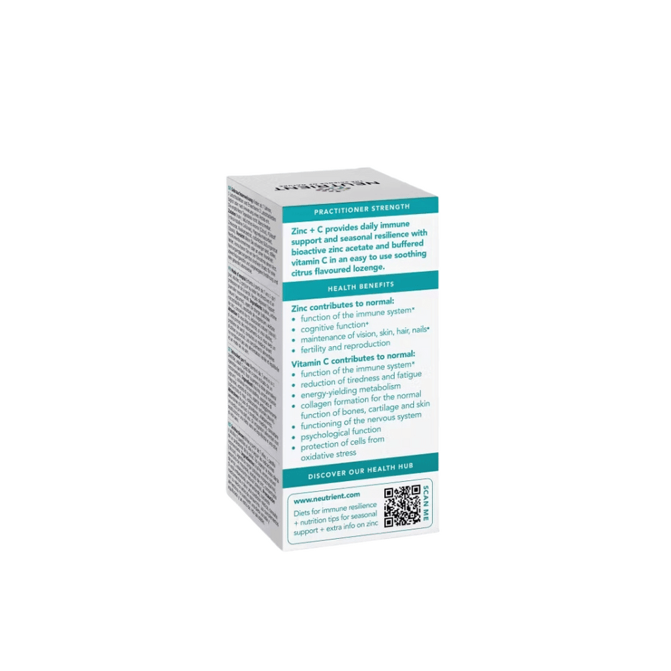 Neutrient Zinc + C 60 Lozenges- Lillys Pharmacy and Health Store