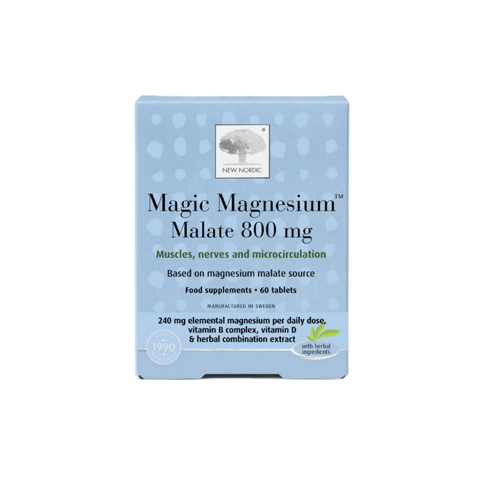 New Nordic Magic Magnesium Malate 60 tablets- Lillys Pharmacy and Health Store