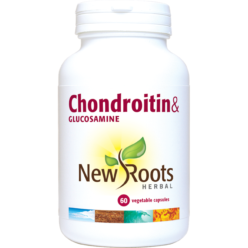 New Roots Chondroitin & Glucosamine 60 Capsules- Lillys Pharmacy and Health Store