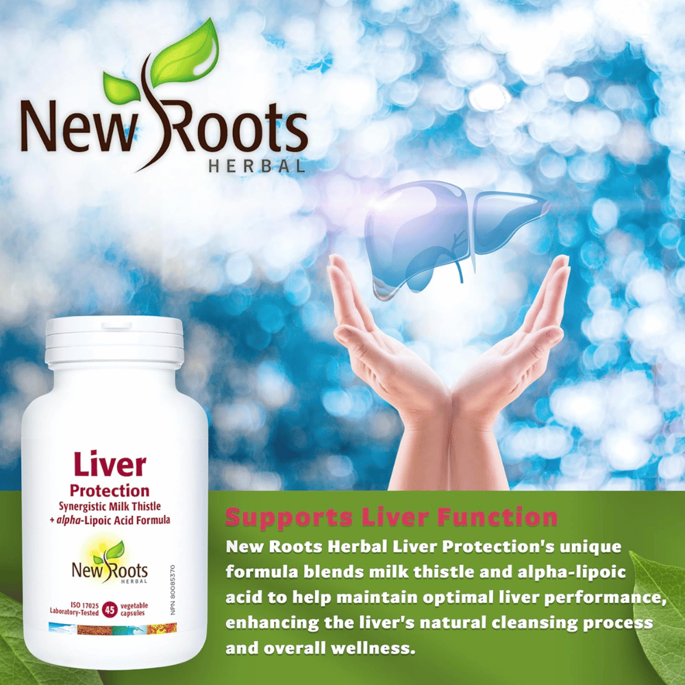 New Roots Herbal Liver Protection 45 Caps- Lillys Pharmacy and Health Store