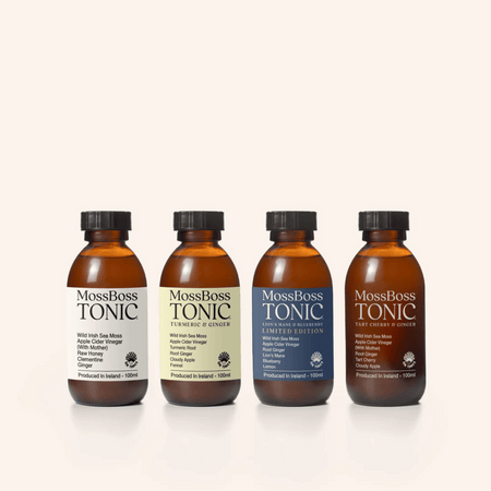 Óir Tonics Moss Boss Tonic Discovery Box / 1 of each Moss Boss Tonic (4x100ml)- Lillys Pharmacy and Health Store