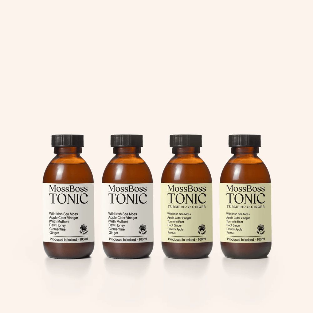 Óir Tonics Moss Boss Tonic Discovery Box / 2x Organic Tonic + 2x Turmeric- Lillys Pharmacy and Health Store