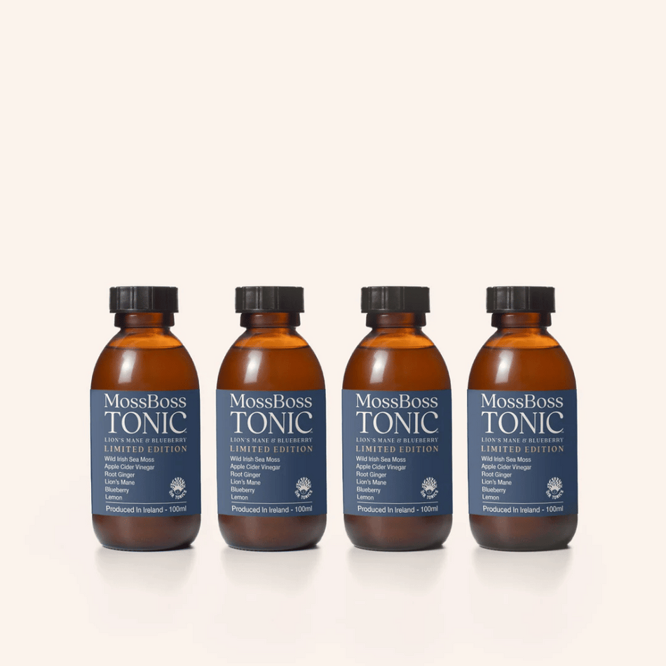 Óir Tonics Moss Boss Tonic Discovery Box / 4x Lion's Mane (4x100ml)- Lillys Pharmacy and Health Store