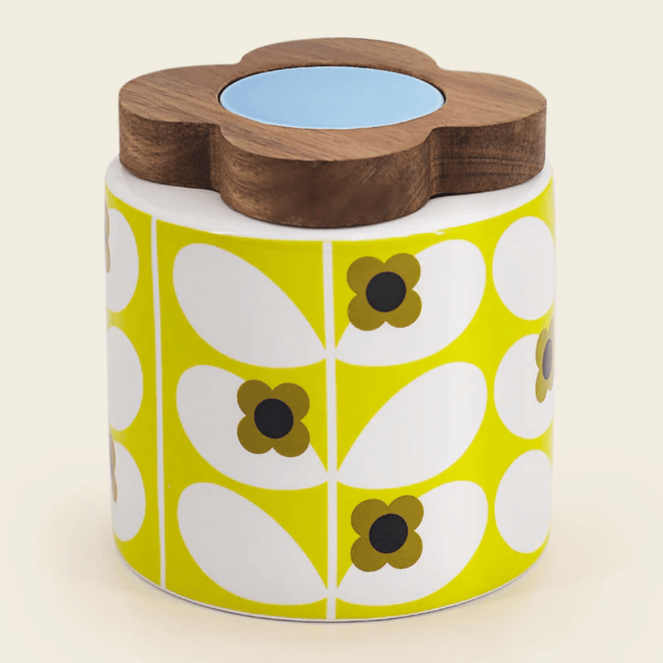 Orla Kiely 1.1L Storage Jar - Wild Rose Stem Dandelion- Lillys Pharmacy and Health Store