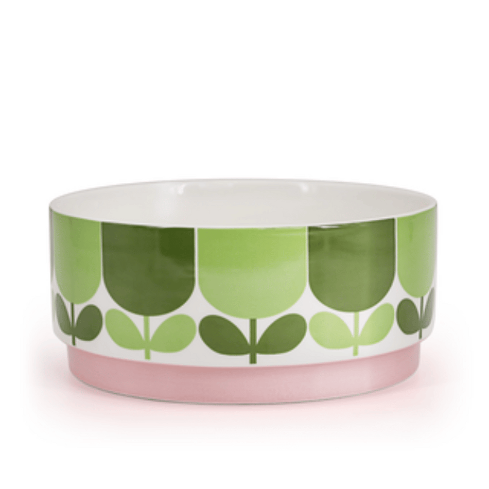 Orla Kiely Fruit Bowl - Block Flower- Lillys Pharmacy and Health Store