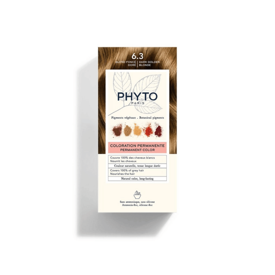 PHYTO COLORING 6.3 DARK GOLDEN BLONDE- Lillys Pharmacy and Health Store