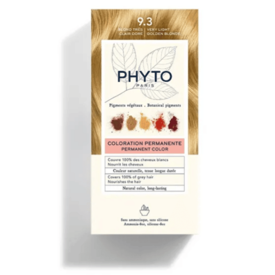 PHYTO COLOURING 9.3 VERY LIGHT GOLDEN BLONDE