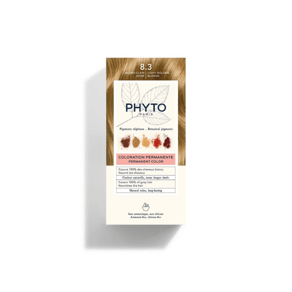 PHYTO HAIR COLOR 8.3 LIGHT GOLDEN BLONDE- Lillys Pharmacy and Health Store