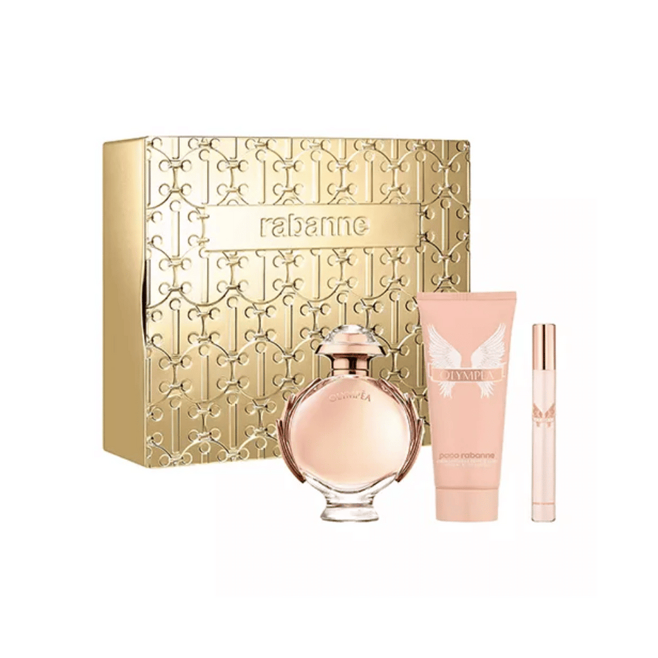 Paco Rabanne Olympea 80ml 3pc Gift Set- Lillys Pharmacy and Health Store