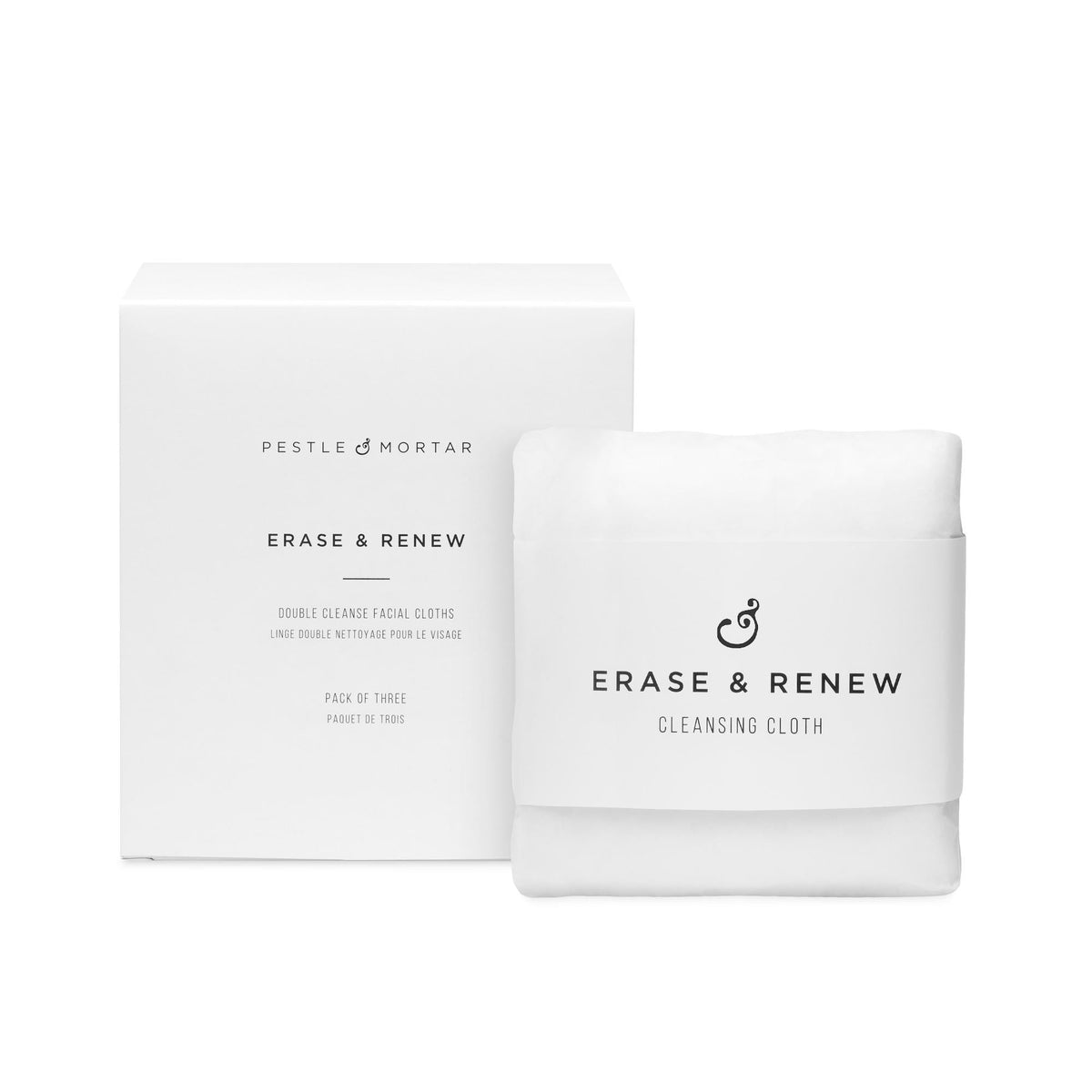 Pestle & Mortar Ease & Renew Cleansing Cloth - Pack of 3