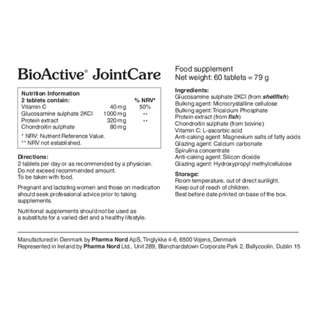 Pharma Nord Bio Active Joint Care 60's- Lillys Pharmacy and Health Store