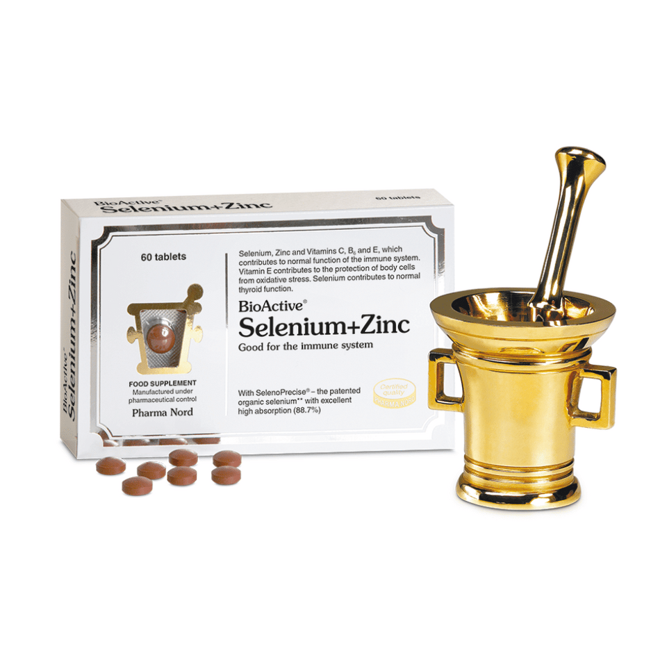 Pharma Nord BioActive Selenium + Zinc 60 Caps- Lillys Pharmacy and Health Store