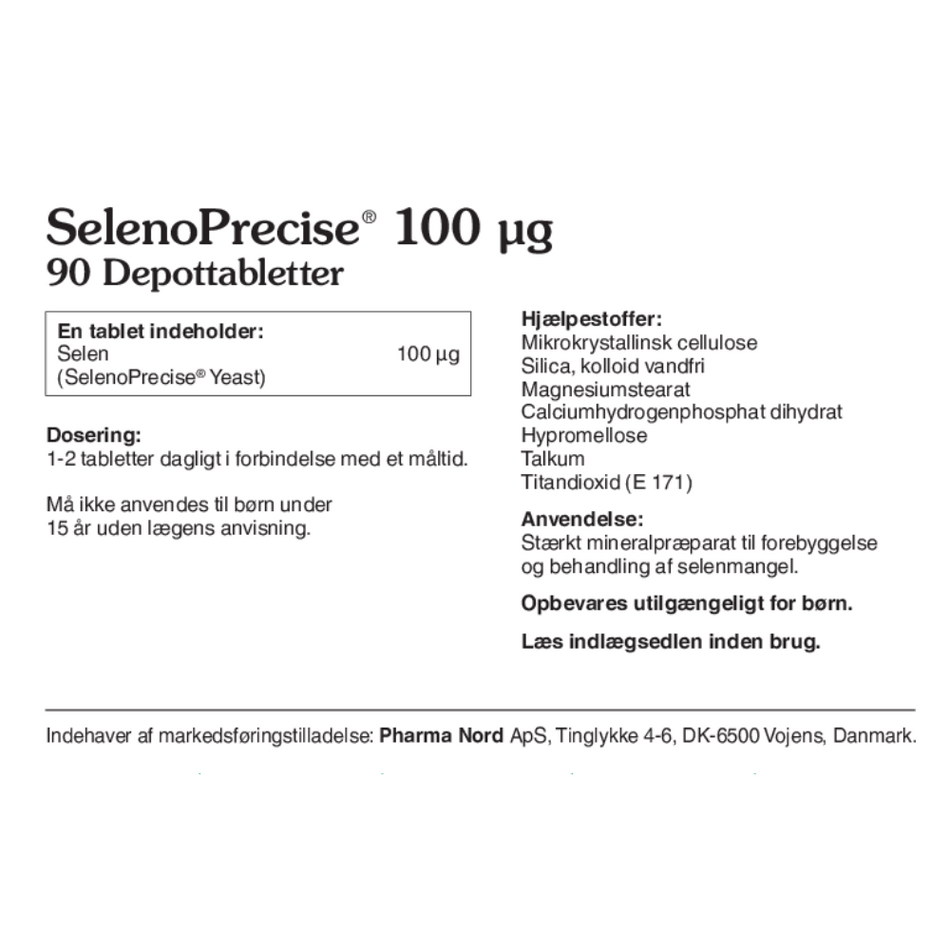 Pharma Nord BioActive SelenoPrecise 100ug 60's- Lillys Pharmacy and Health Store