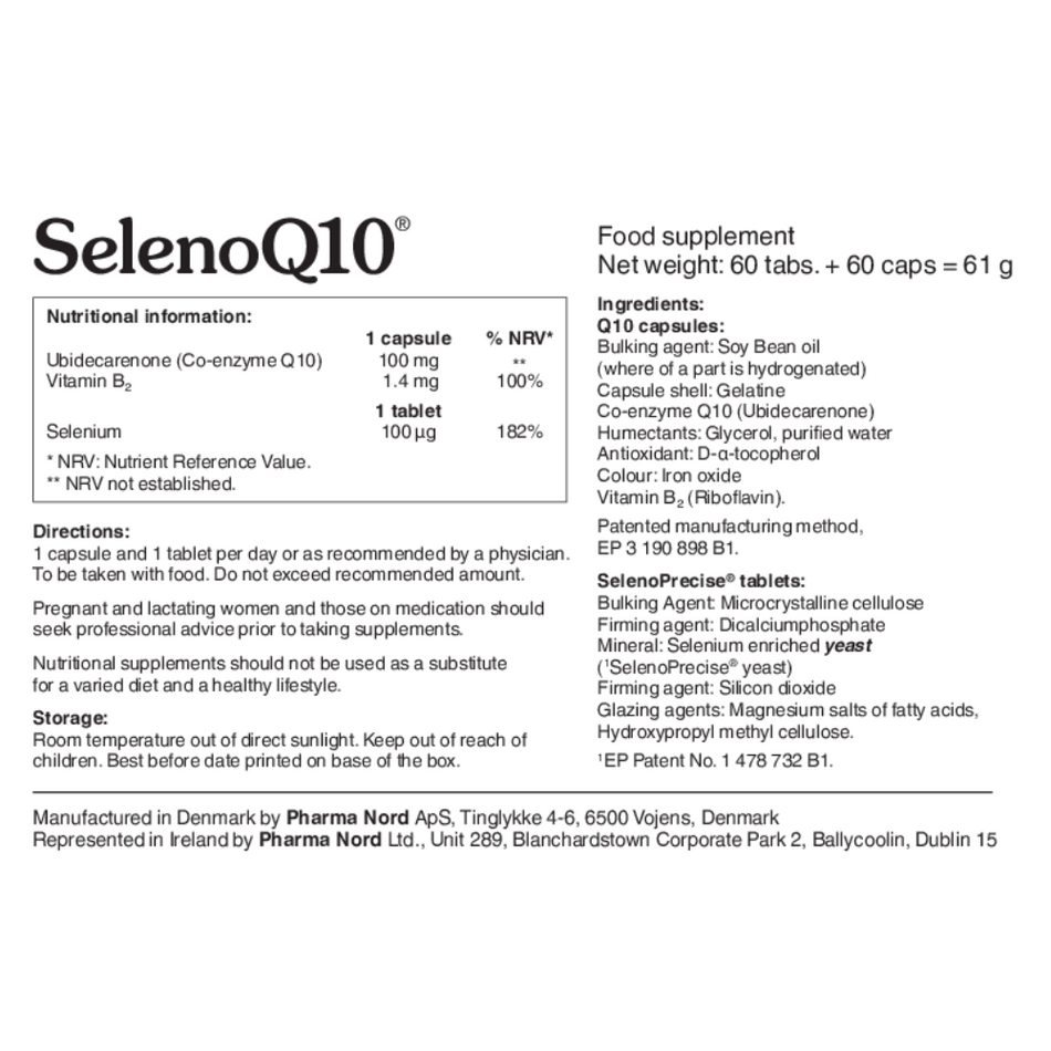 Pharma Nord SelenoQ10 60+60- Lillys Pharmacy and Health Store