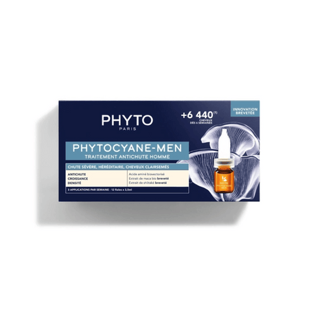 Phyto Phytocyane - Men Anti-Hair Loss Treatment 12 x 3,5ml- Lillys Pharmacy and Health Store