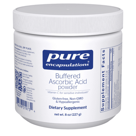 Pure Encapsulations Buffered Ascorbic Acid Powder 227g- Lillys Pharmacy and Health Store