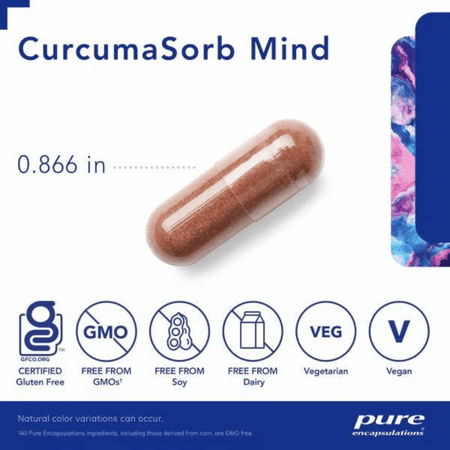 Pure Encapsulations CurcumaSorb 90's- Lillys Pharmacy and Health Store