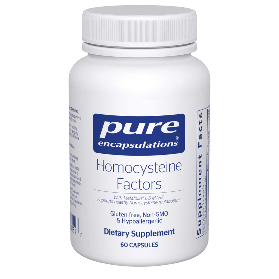 Pure Encapsulations Homocysteine Factors 60's- Lillys Pharmacy and Health Store