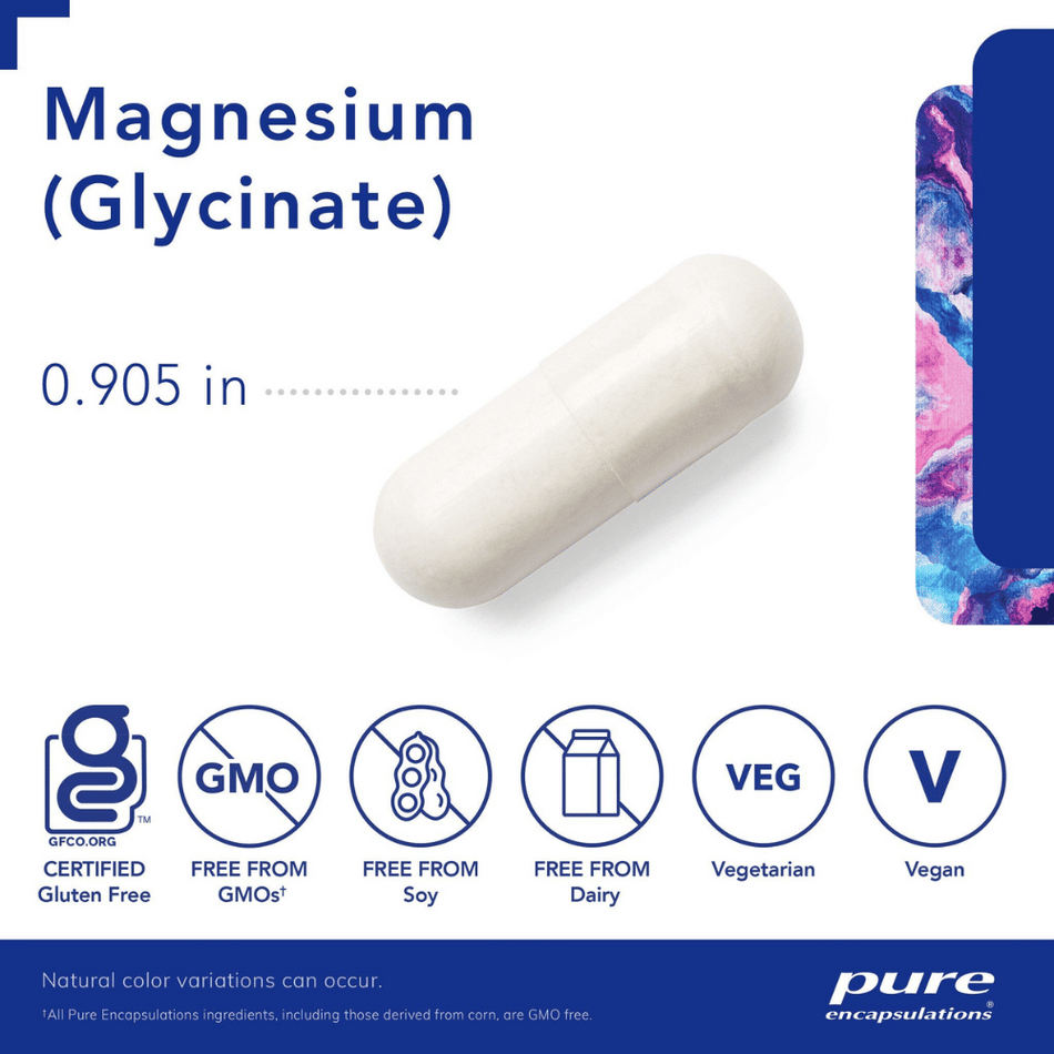 Pure Encapsulations Magnesium (glycinate) 180's- Lillys Pharmacy and Health Store