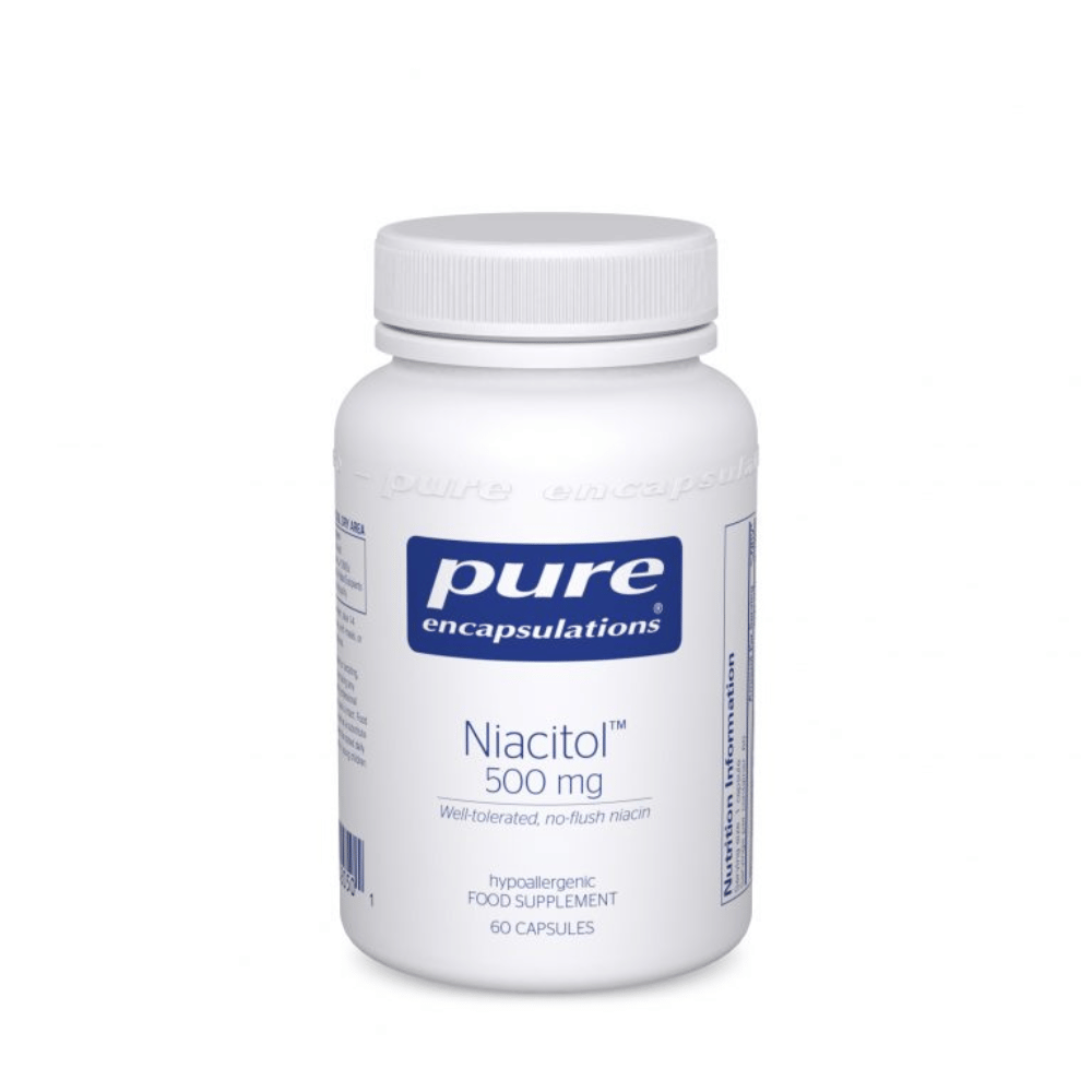 Pure Encapsulations Niacitol 500 MG 60's- Lillys Pharmacy and Health Store