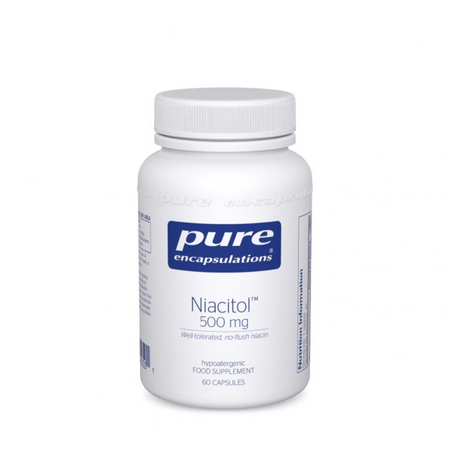 Pure Encapsulations Niacitol 500 MG 60's- Lillys Pharmacy and Health Store