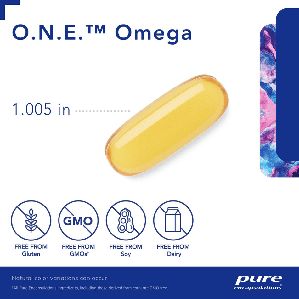 Pure Encapsulations O.N.E. Omega 30's- Lillys Pharmacy and Health Store