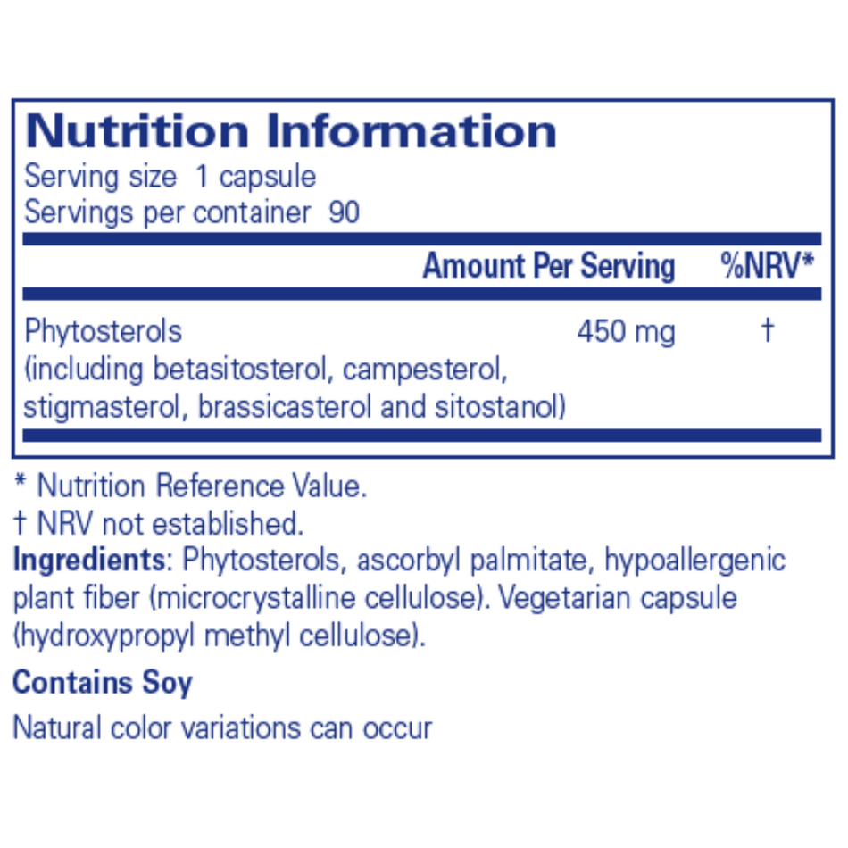 Pure Encapsulations Phytosterol Complex 90's- Lillys Pharmacy and Health Store