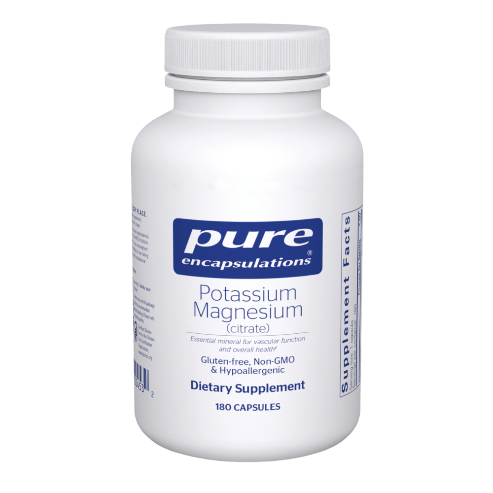 Pure Encapsulations Potassium Magnesium (citrate) 180's- Lillys Pharmacy and Health Store