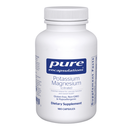 Pure Encapsulations Potassium Magnesium (citrate) 180's- Lillys Pharmacy and Health Store