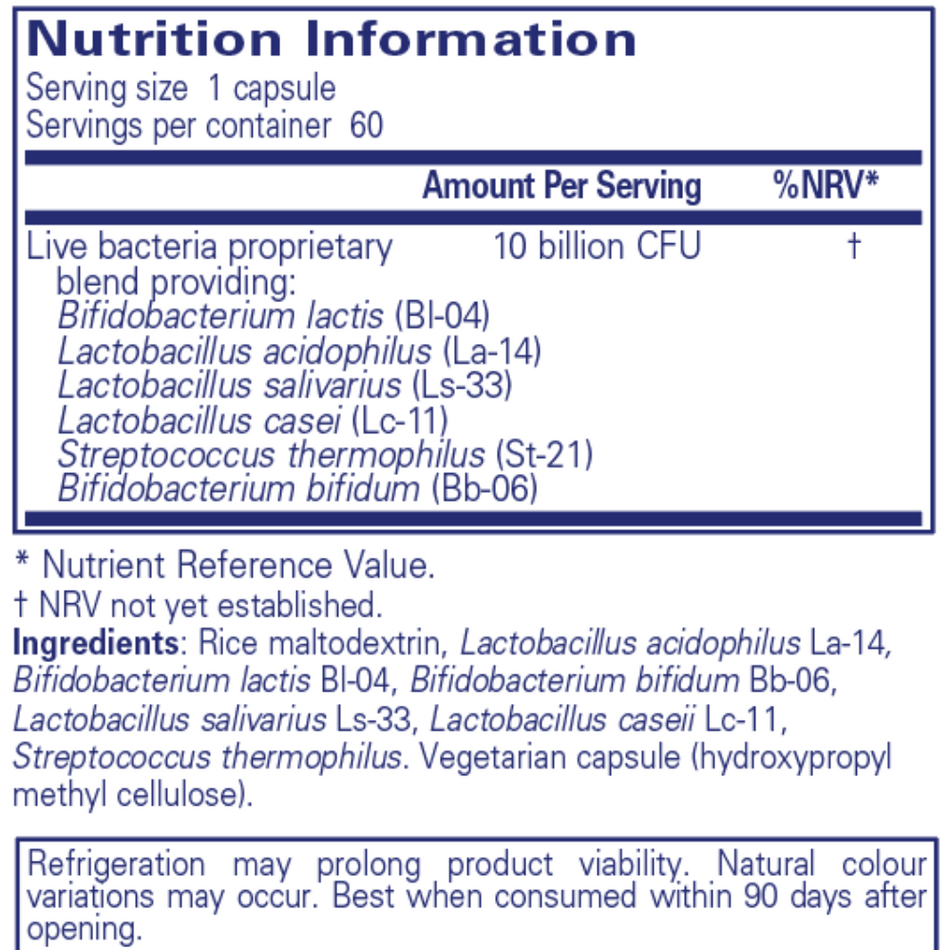 Pure Encapsulations ProFlora G.I. 60's- Lillys Pharmacy and Health Store