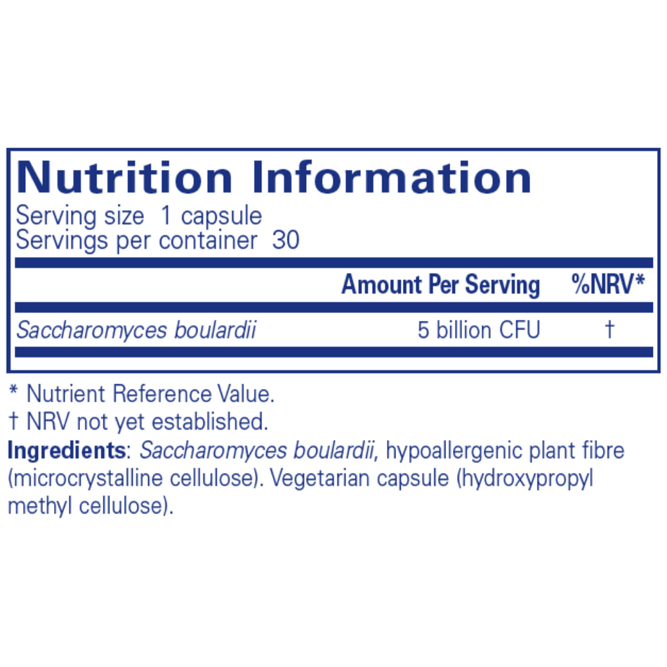 Pure Encapsulations Saccharomyces Boulardii 30's- Lillys Pharmacy and Health Store