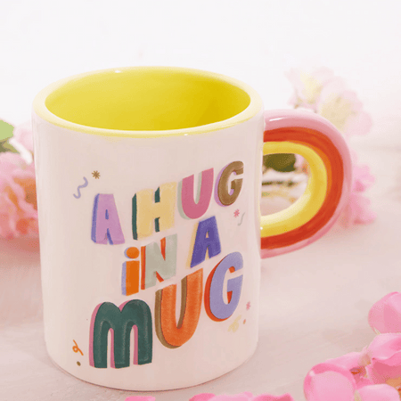 Raspberry Blossom 3 D Letter Mug - Hug In A Mug- Lillys Pharmacy and Health Store