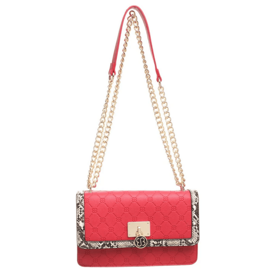 Red Shoulder Bag- Lillys Pharmacy and Health Store