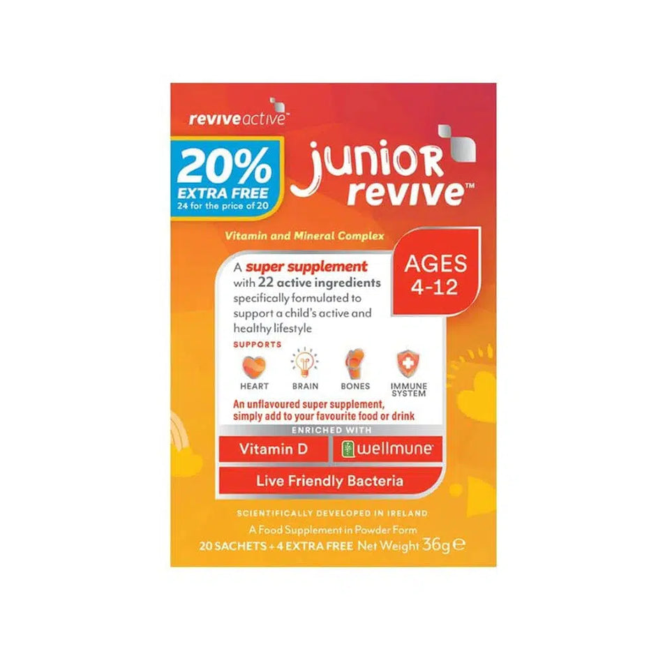 Revive Active Junior Revive Sachets 20% EXTRA FREE- Lillys Pharmacy and Health Store