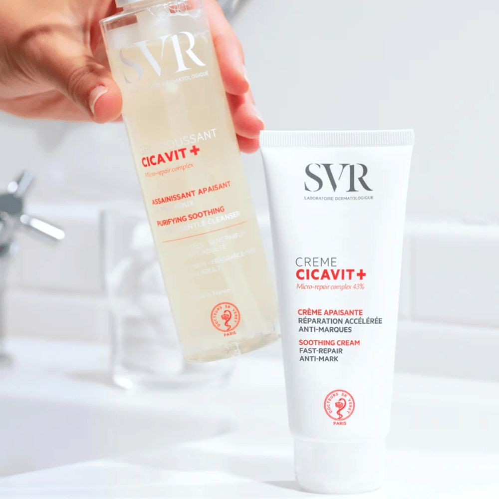 SVR Cicavit+ Soothing Purifying Foaming Gel 200ml- Lillys Pharmacy and Health Store