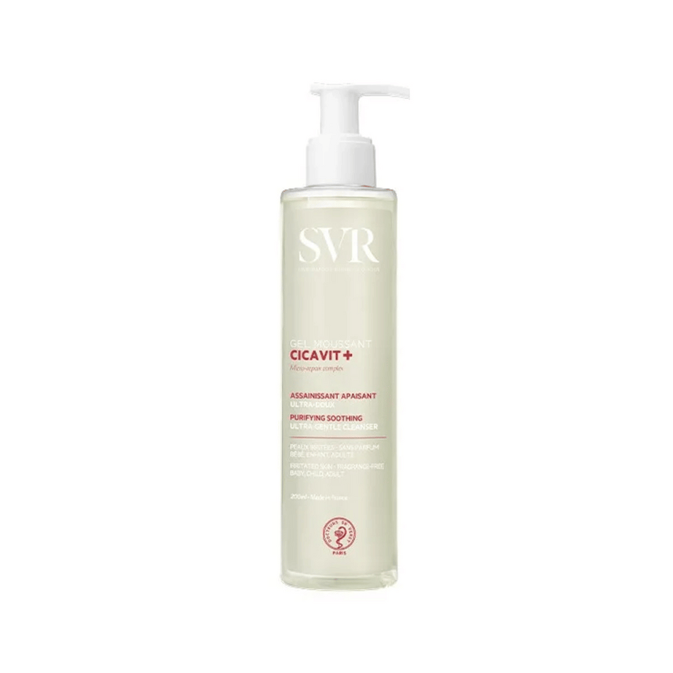 SVR Cicavit+ Soothing Purifying Foaming Gel 200ml- Lillys Pharmacy and Health Store