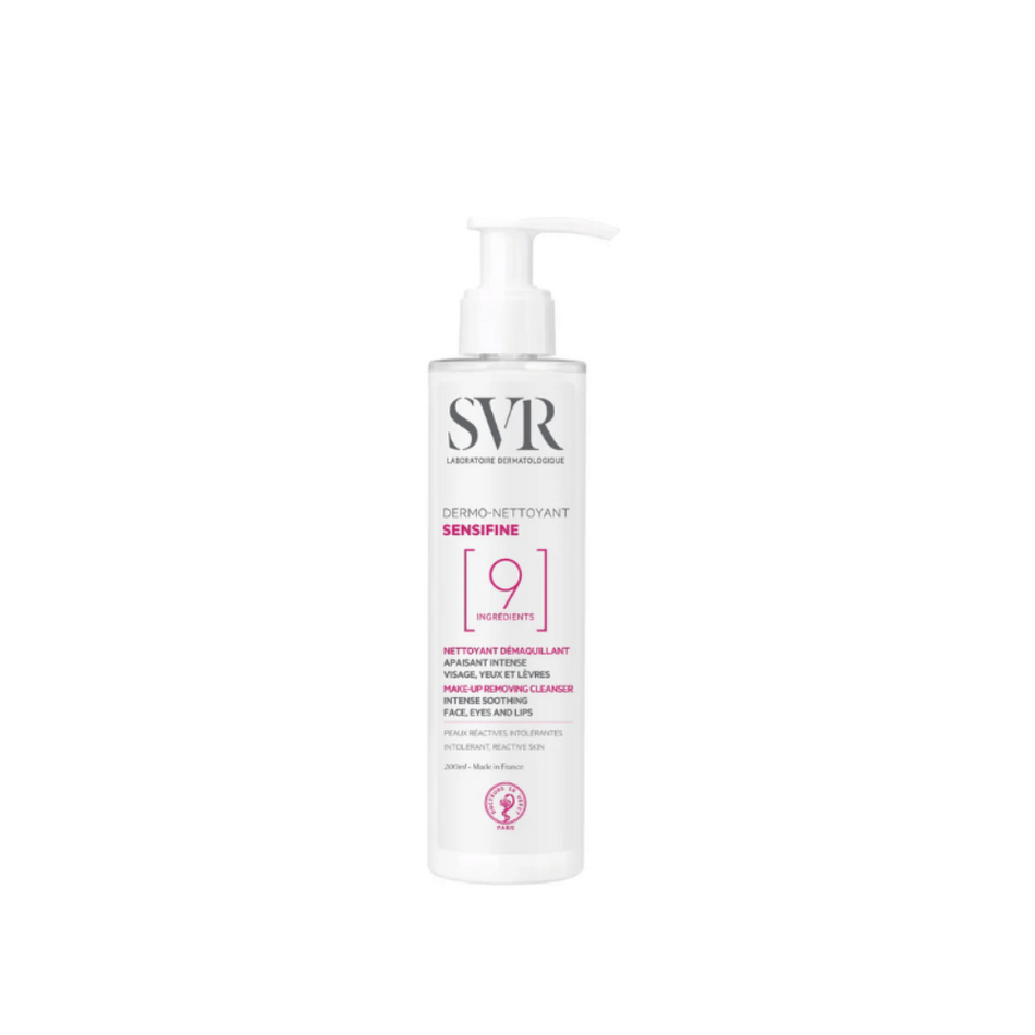 SVR SENSIFINE DERMO MAKE-UP REMOVING CLEANSER 200ML- Lillys Pharmacy and Health Store