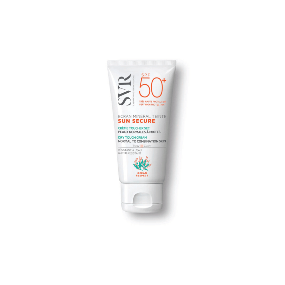 SVR SUN SECURE- TINTED MINERAL CREAM NORMAL TO COMBINATION SKINS 60G- Lillys Pharmacy and Health Store