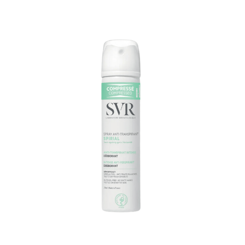 SVR Spirial Deodorant Anti-Perspirant Spray 75ml- Lillys Pharmacy and Health Store