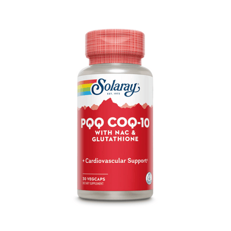 Solaray PQQ CoQ10 Glutathione NAC 30Caps- Lillys Pharmacy and Health Store