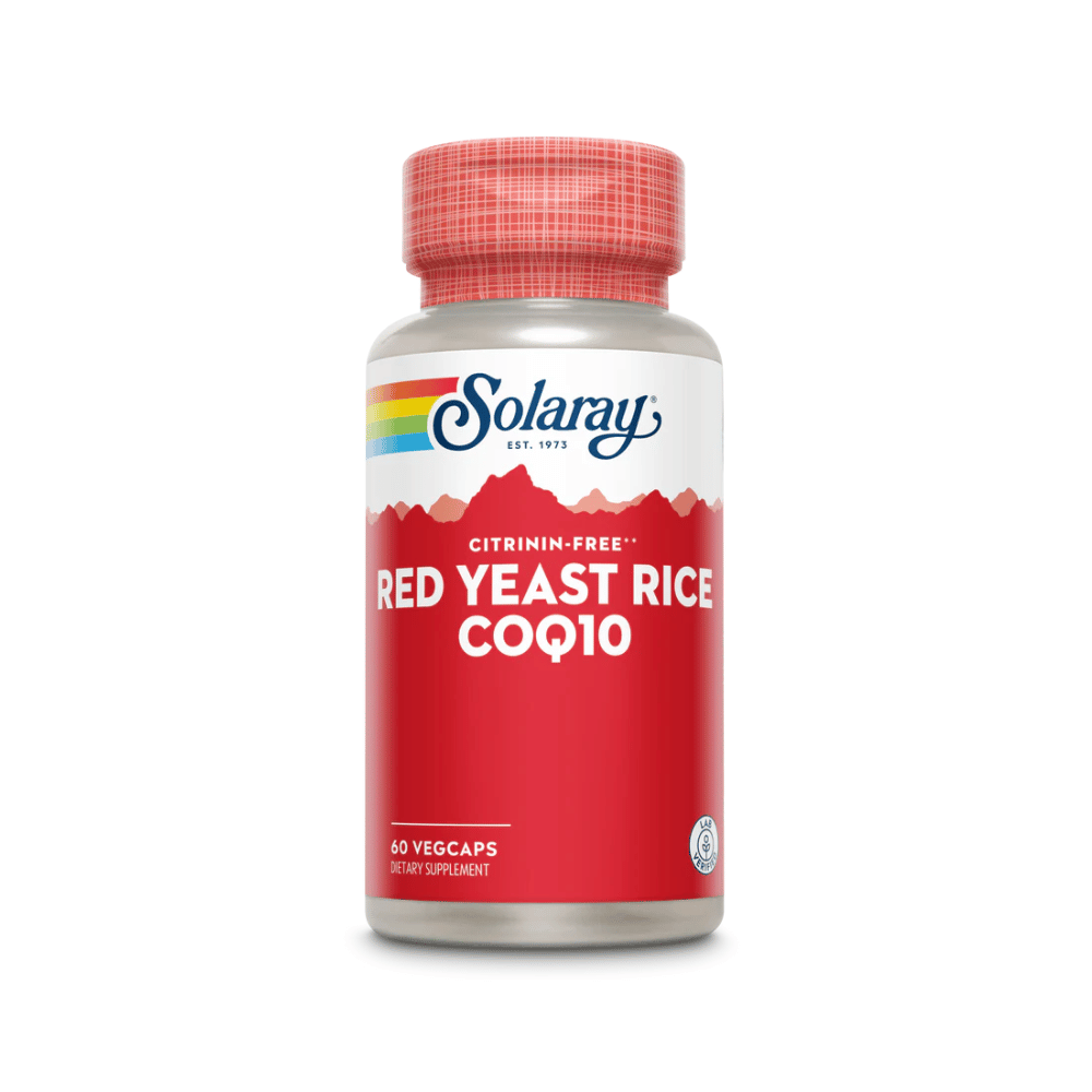 Solaray Red Yeast Rice + Co-Q10 60Caps- Lillys Pharmacy and Health Store