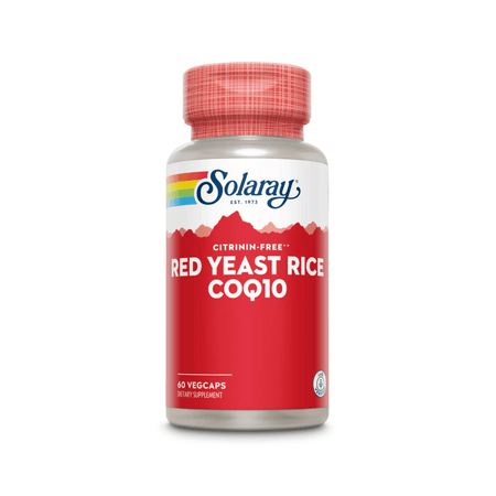 Solaray Red Yeast Rice + Co-Q10 60Caps- Lillys Pharmacy and Health Store